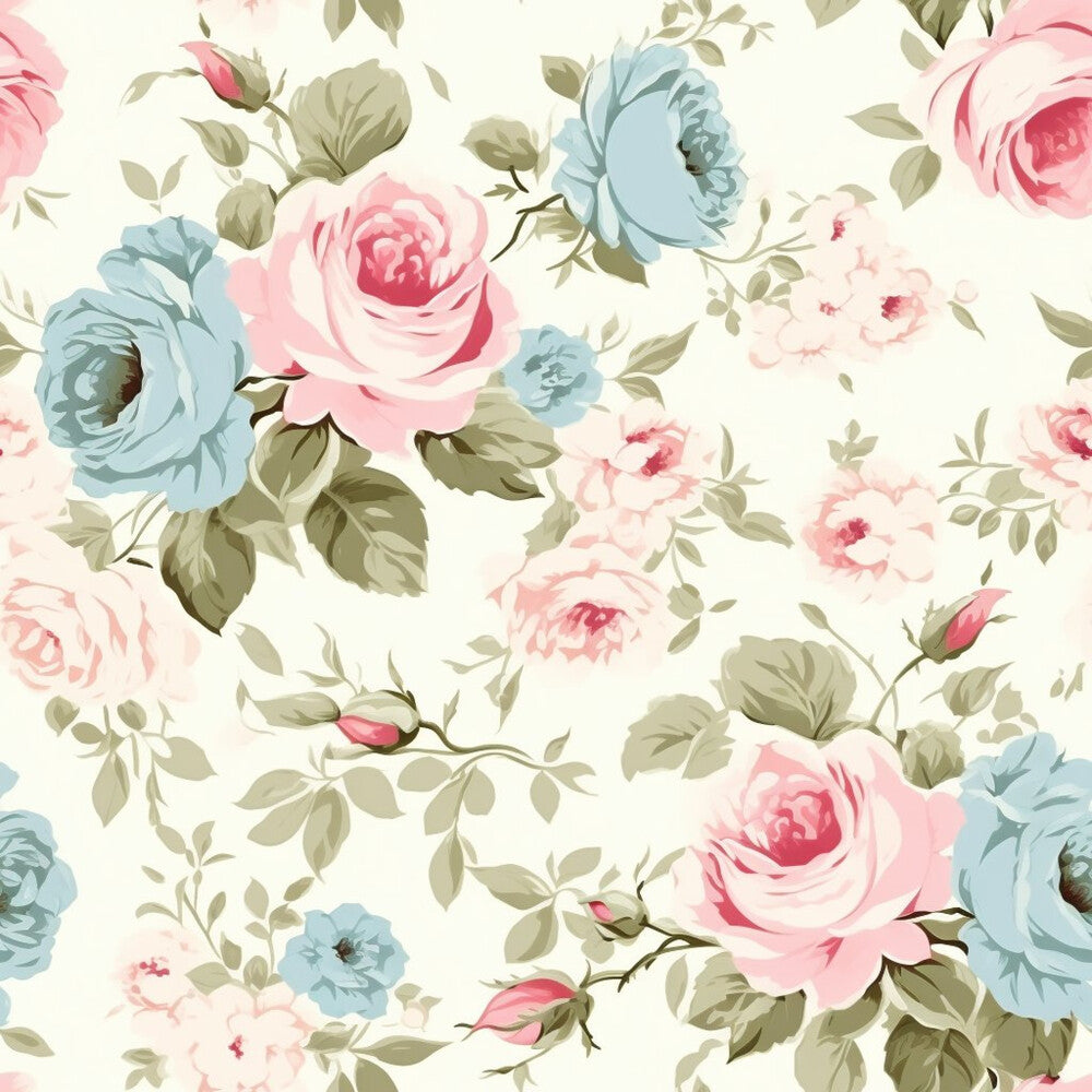 Shabby Chic Roses Fat Quarter Bundle