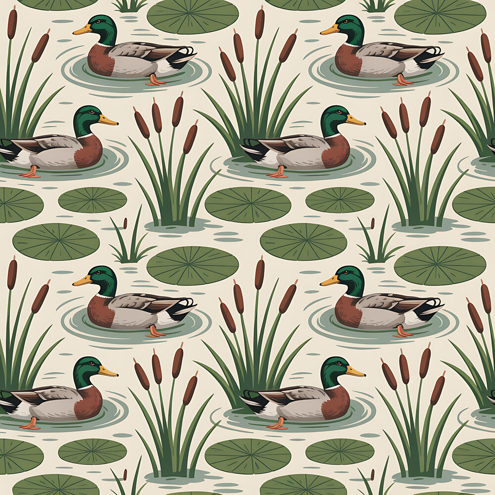 Mallard in the Pond Fat Quarter Bundle