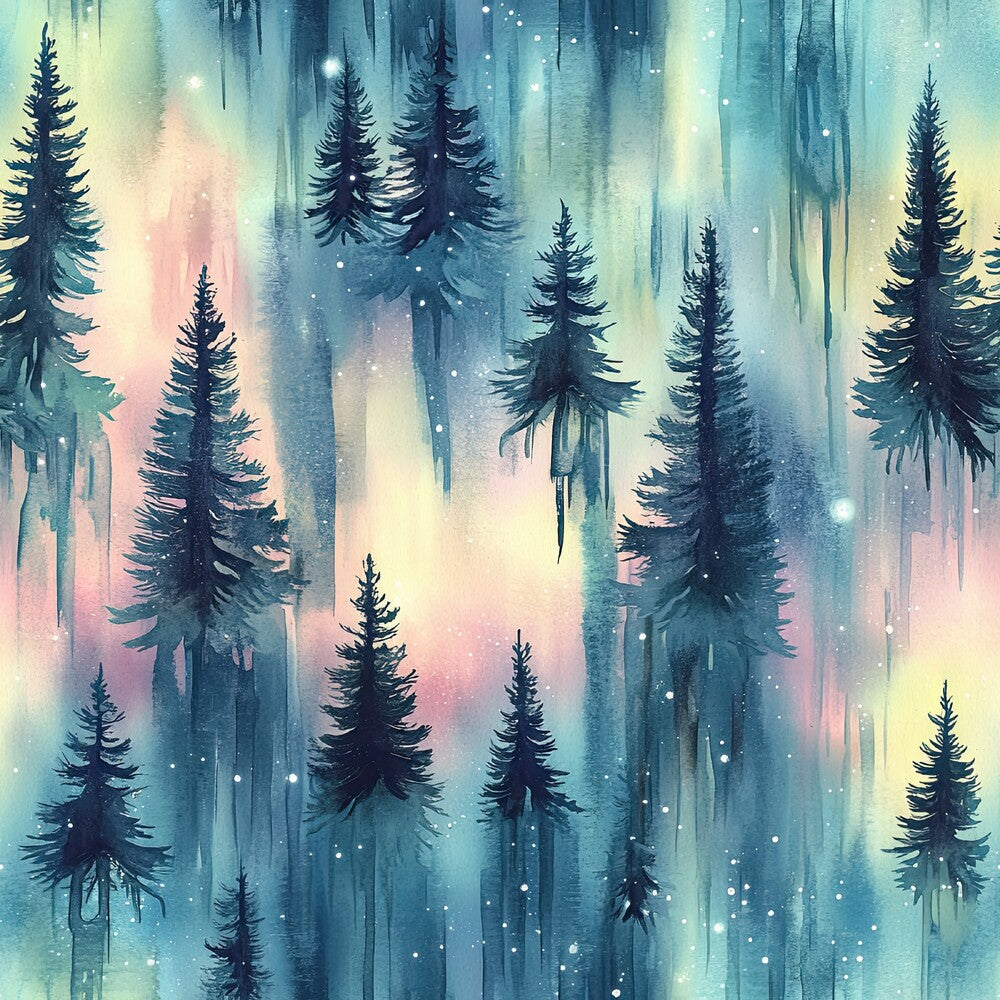 Northern Lights Forest Fat Quarter Bundle