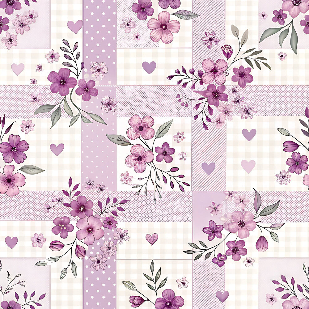 Lavender Cottage Floral Fat Quarter Bundle