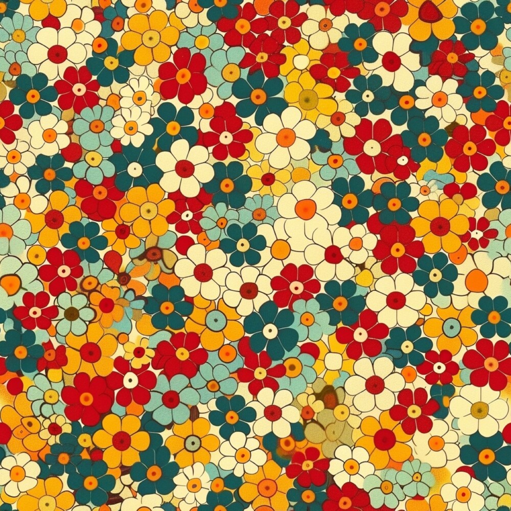 Groovy Spring Florals Fat Quarter Bundle