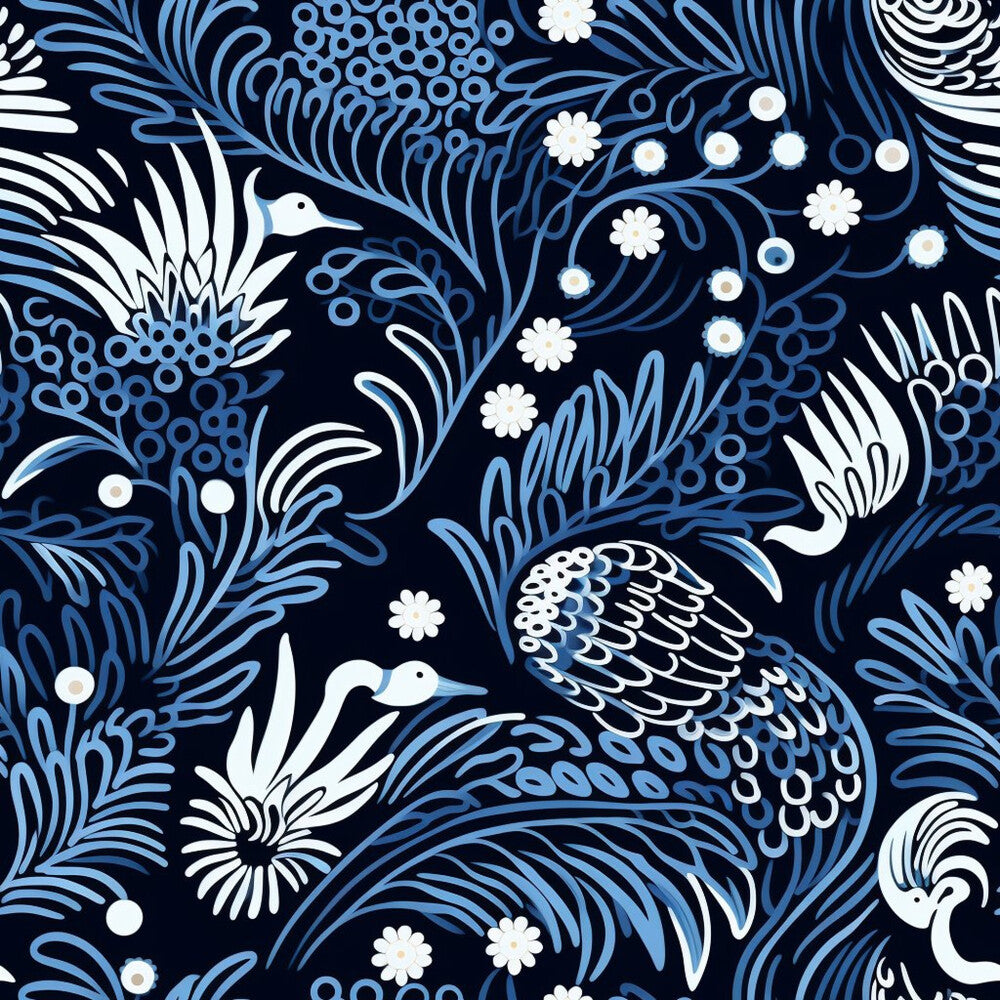 Dark Black Moon Fat Quarter Bundle