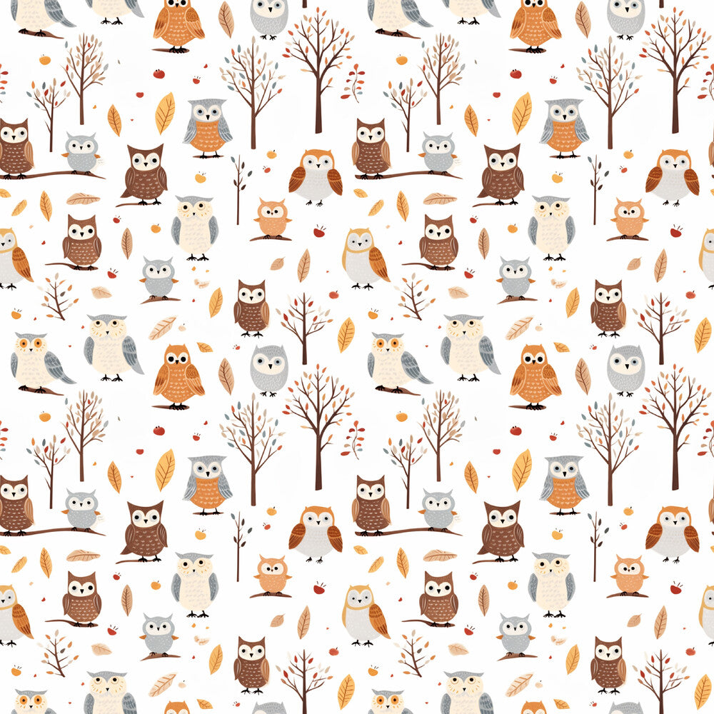 Cartoon Owls Fat Quarter Bundle