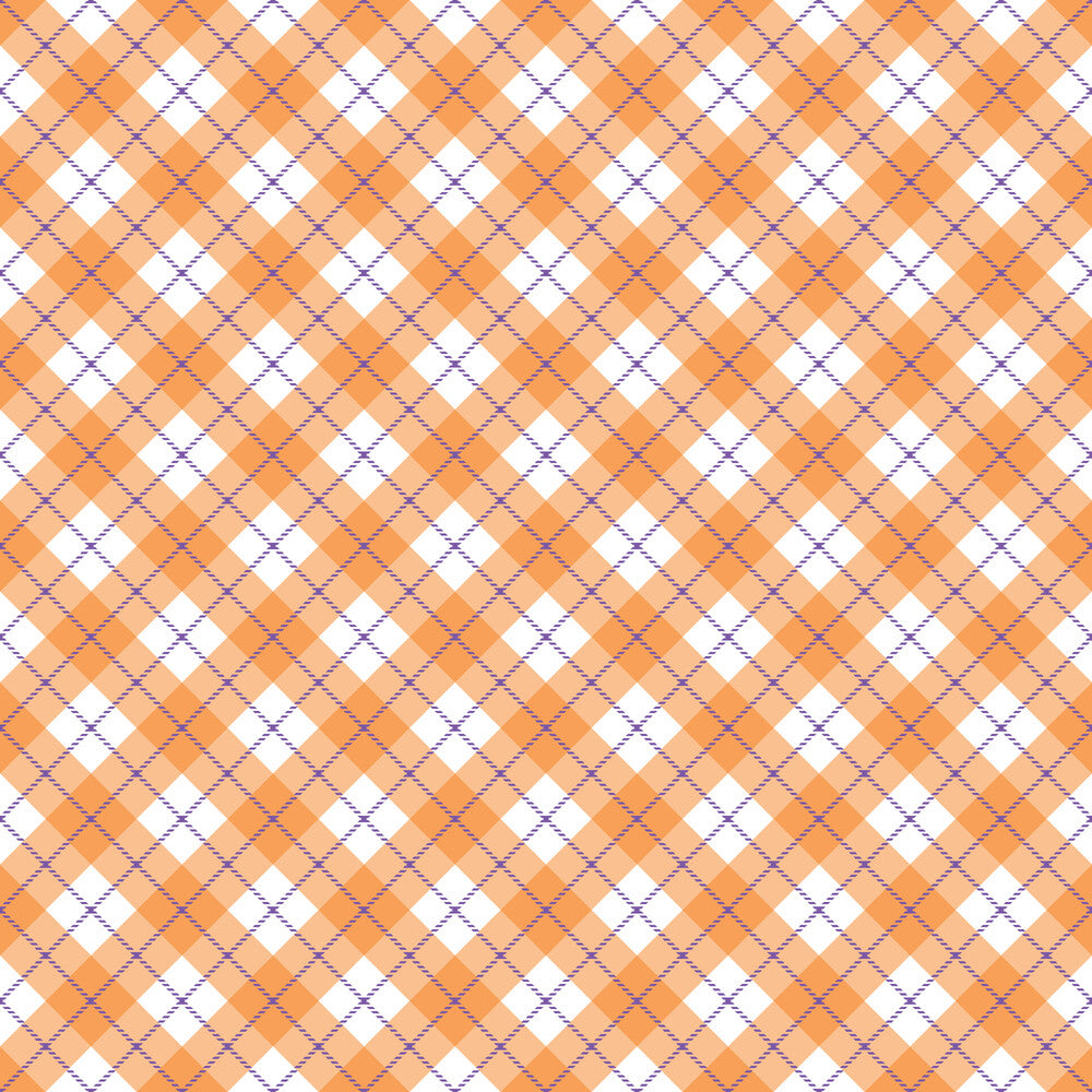 Halloween Plaid Fat Quarter Bundle