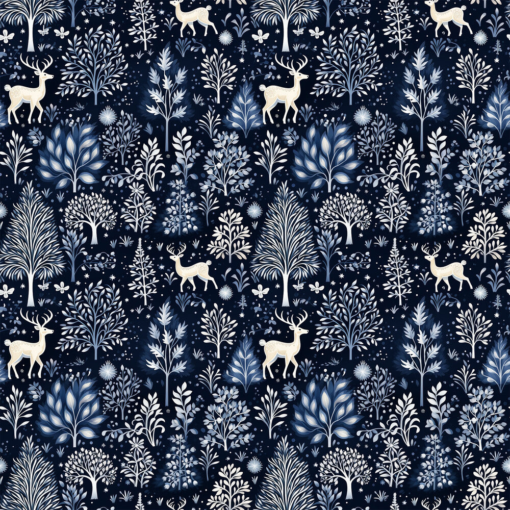 Delft Blue Winter Fat Quarter Bundle