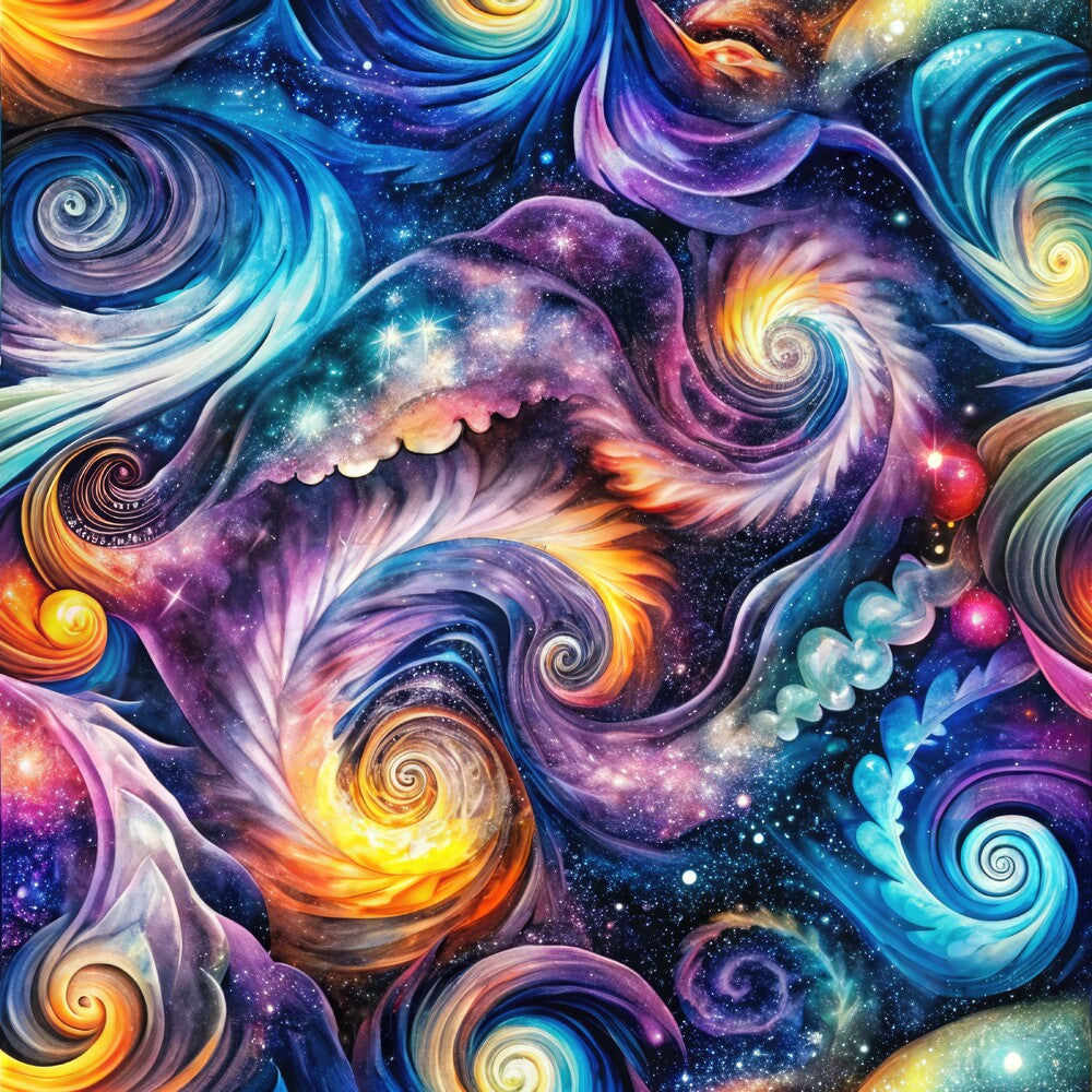 Cosmic Swirls Fat Quarter Bundle