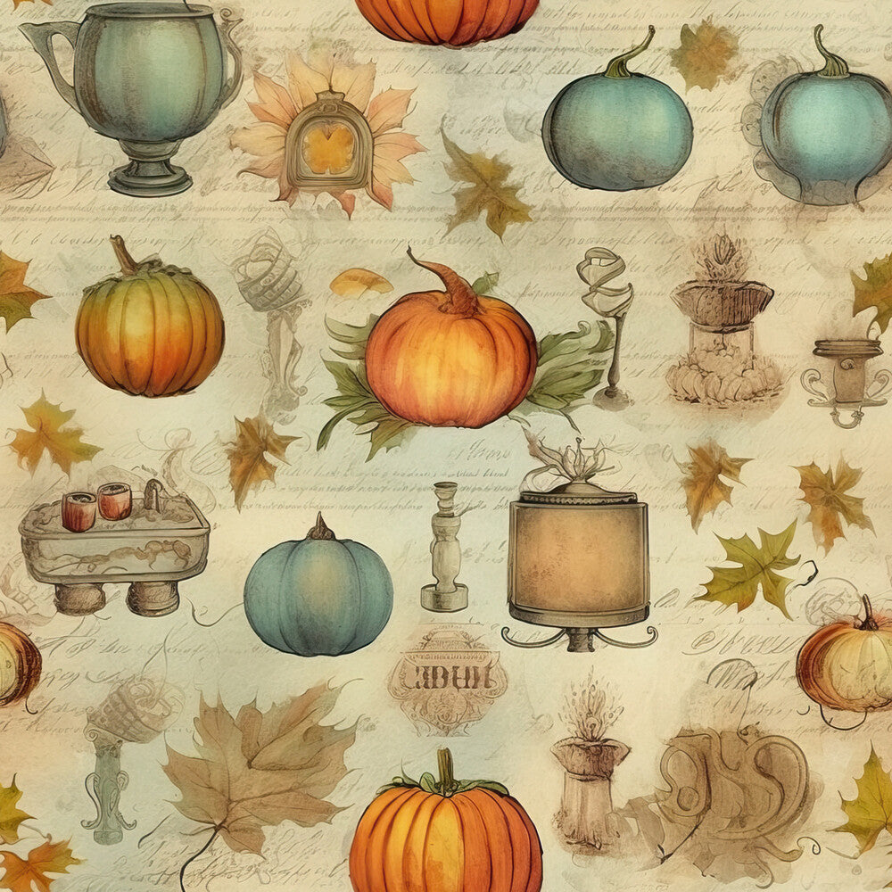 Vintage Thanksgiving Fat Quarter Bundle