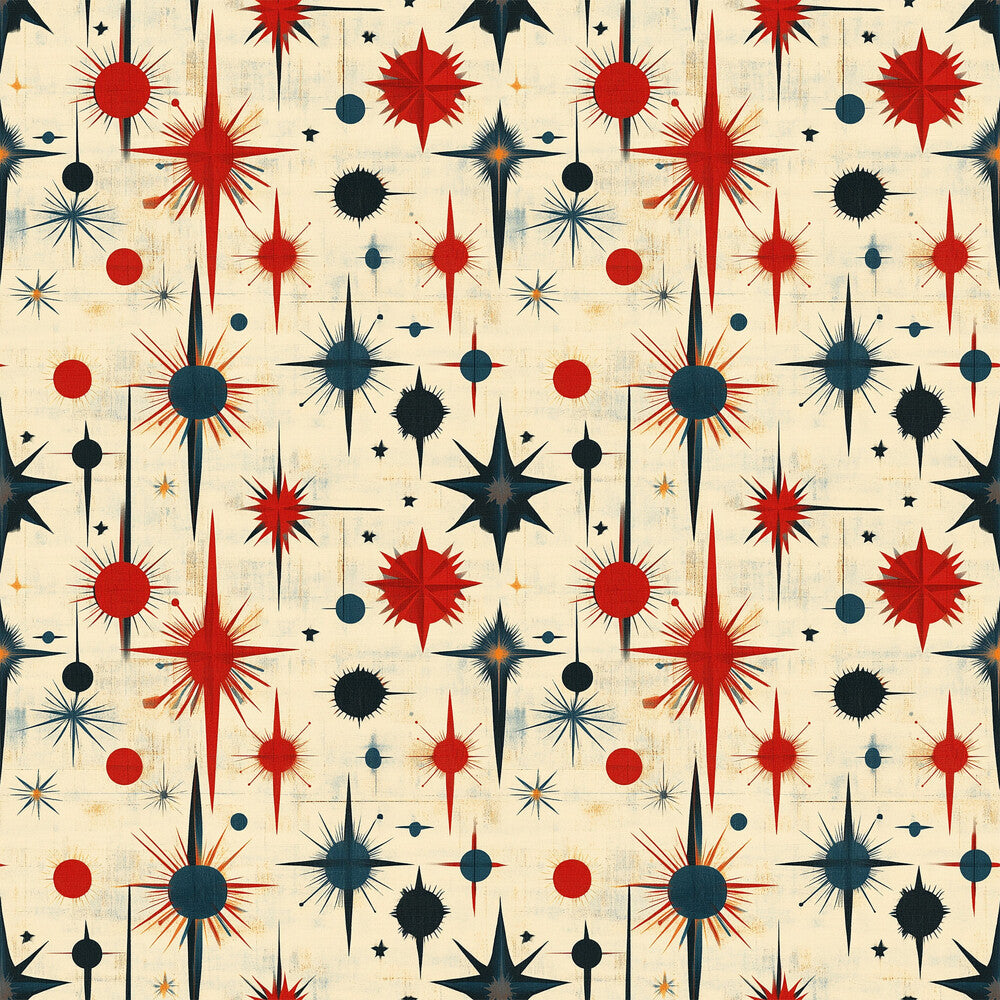 Sparkleworks Mid-Century 4th of July Fat Quarter Bundle
