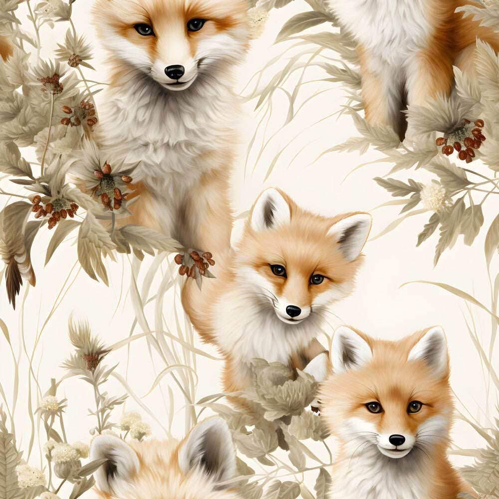 Baby Foxes Fat Quarter Bundle