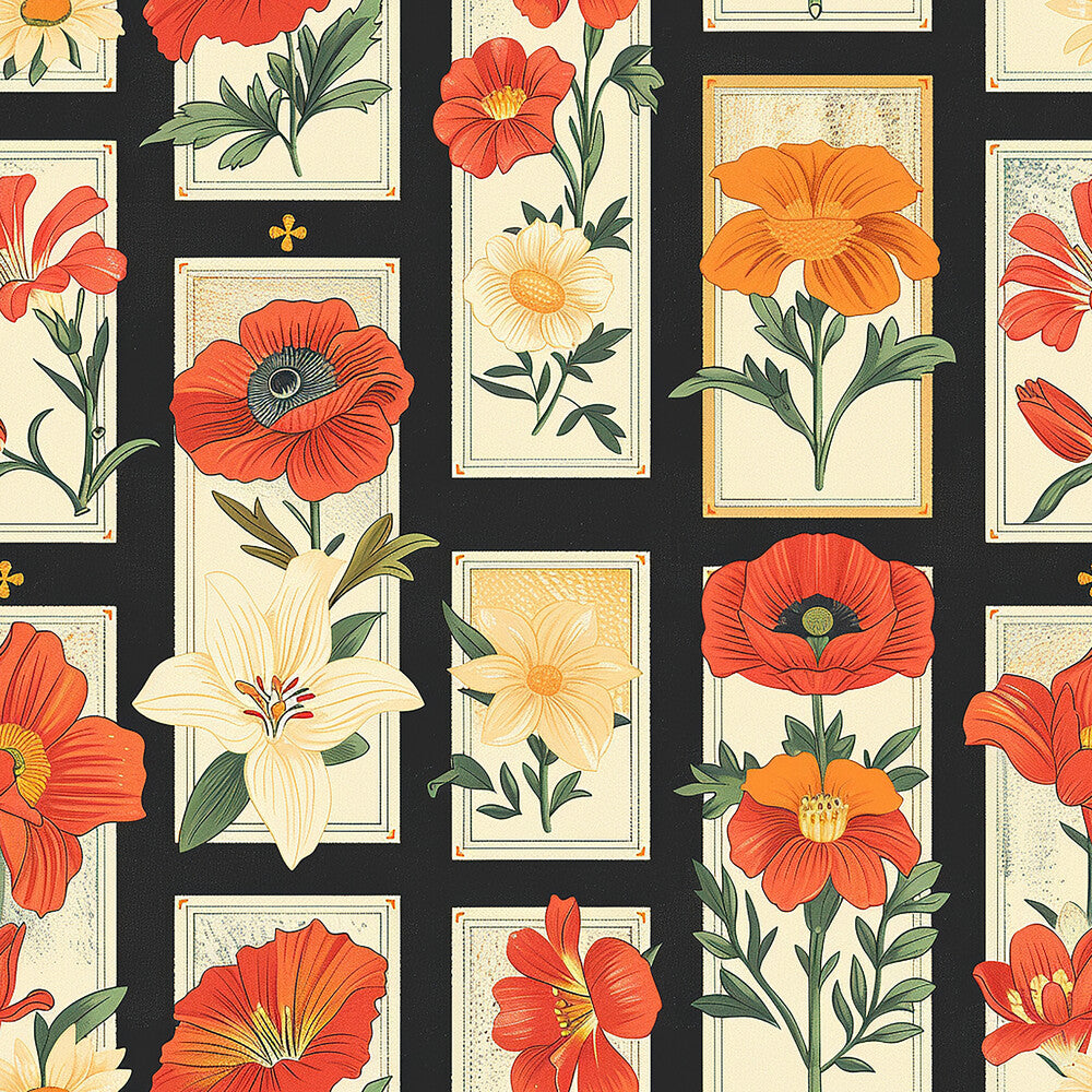 Eliza's Floral Grids Fat Quarter Bundle