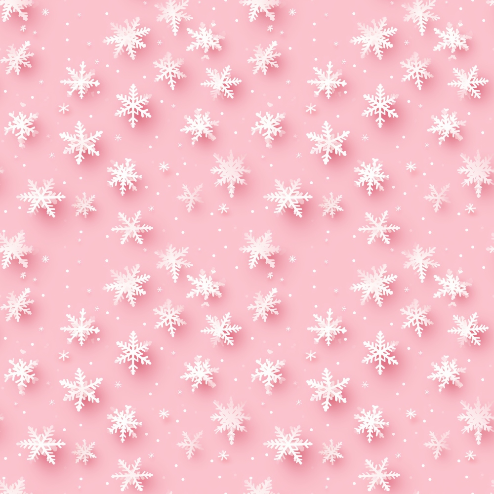 Daily Deal: Vintage Pink Christmas Pattern 12 Quilting Cotton Fabric - 45" x 2 Yards"