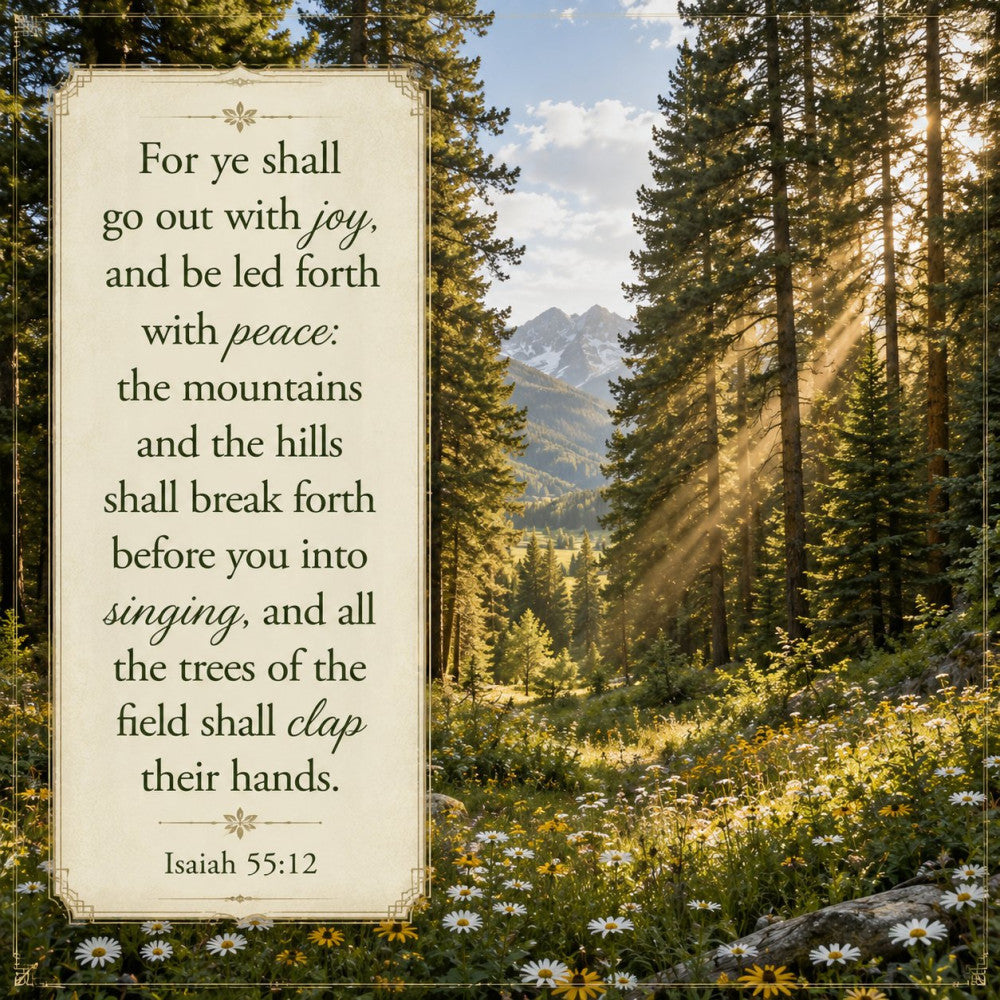 Inspirational Verses Fabric Panel 44