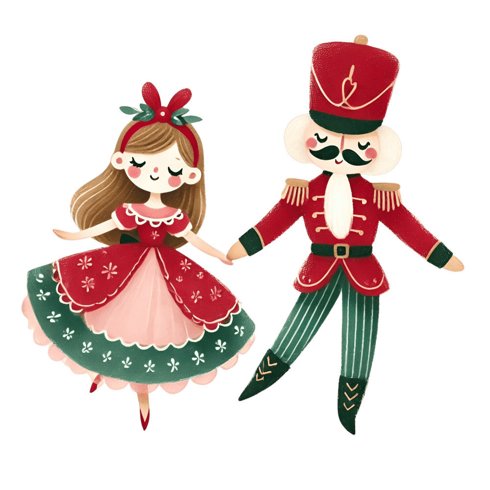 Nutcracker Ballet Fabric Panel 82