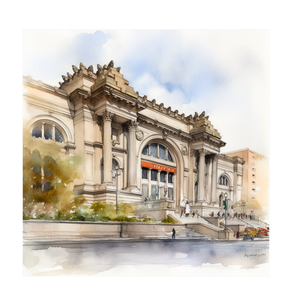 New York Landmarks Fabric Panel 13