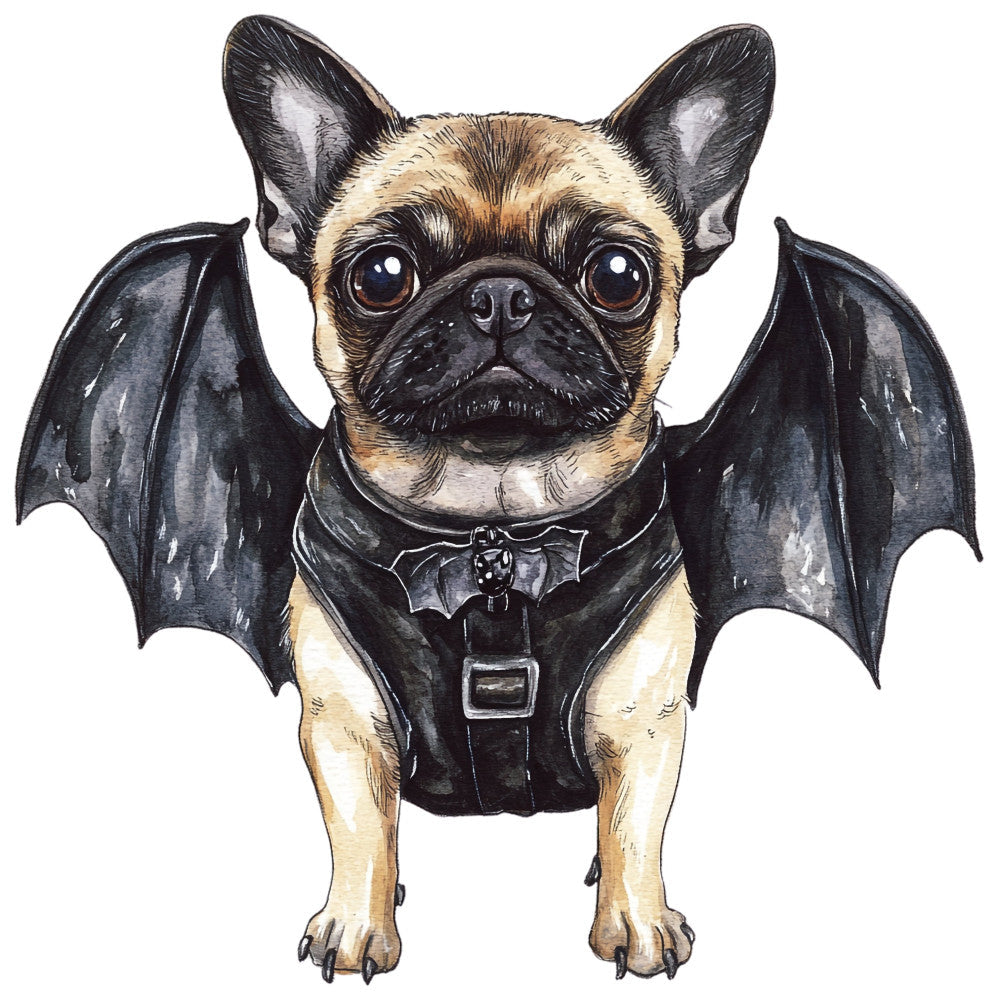 Halloween Dogs Fabric Panel 9
