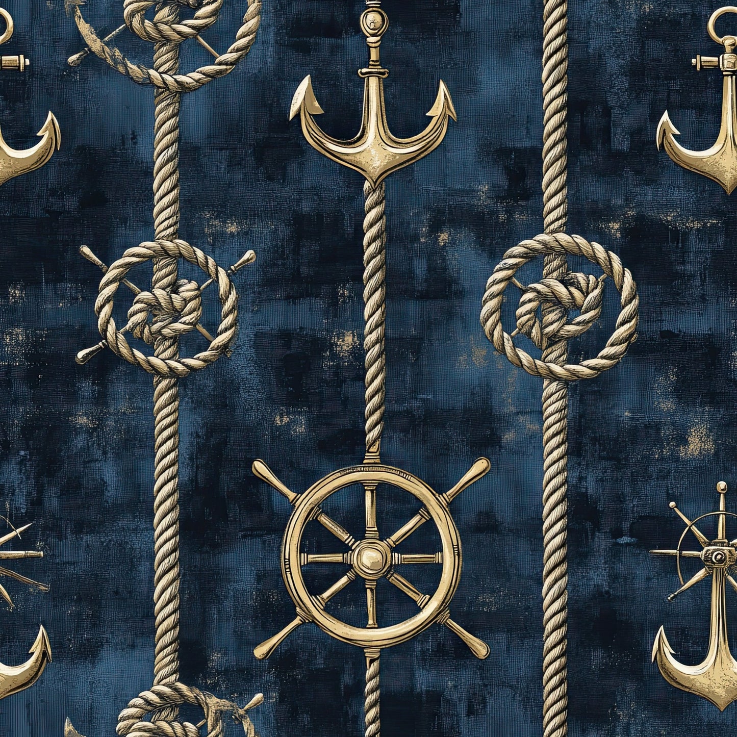 Daily Deal: Nautical Exploration Pattern 13 Quilting Cotton Fabric - 45" x 2 Yards"