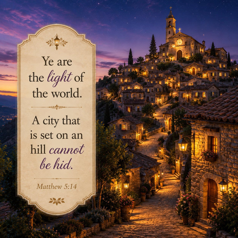 Inspirational Verses Fabric Panel 72