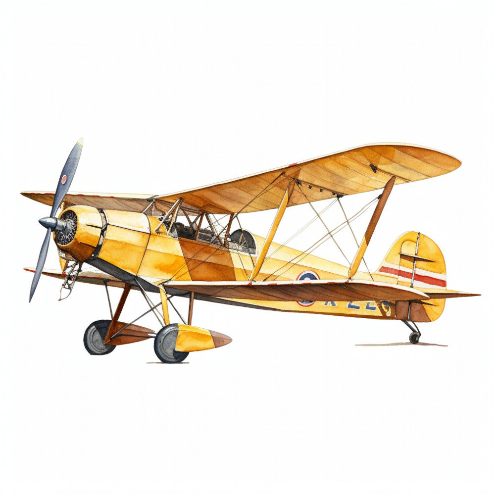 Wright Biplane Fabric Panel 19