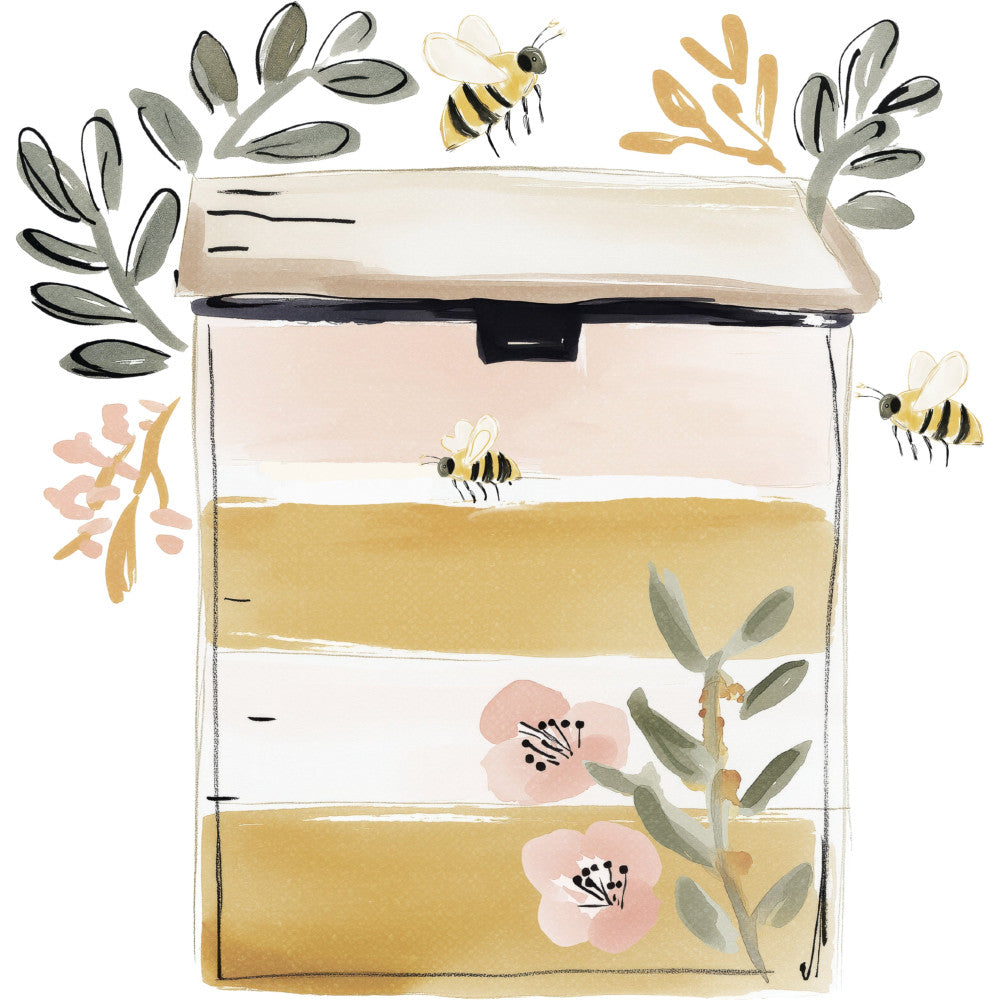 Honey Meadows Fabric Panel 9