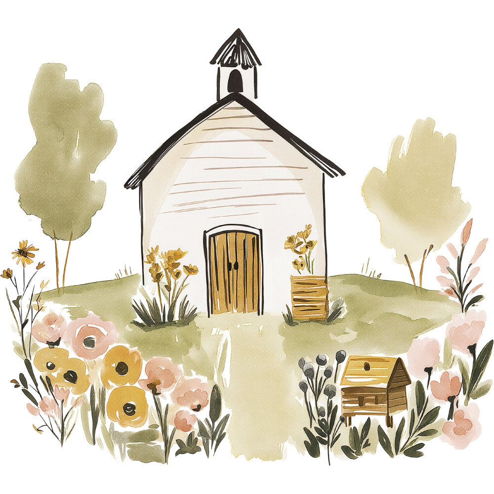 Honey Meadows Fabric Panel 58