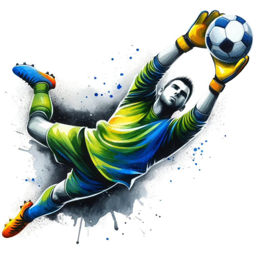 Soccer Goalie Fabric Panel 3