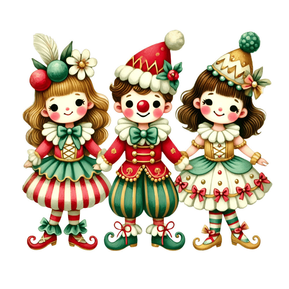 Nutcracker Ballet Fabric Panel 36