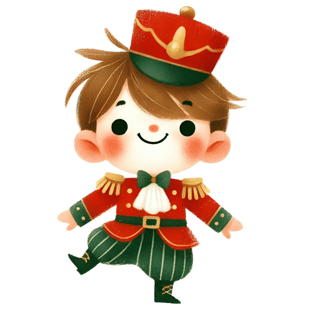 Nutcracker Ballet Fabric Panel 127