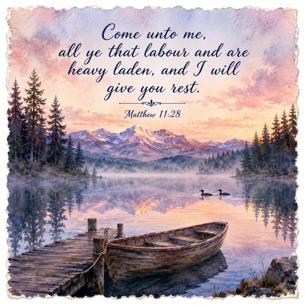 Inspirational Verses Fabric Panel 17