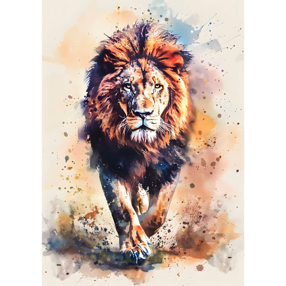 Animal Art Poster Fabric Panel 9