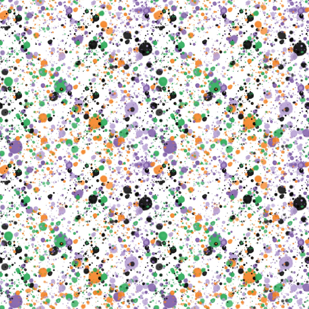 Daily Deal: Halloween Basics Pattern 8 Quilting Cotton Fabric - 45" x 5 Yards"
