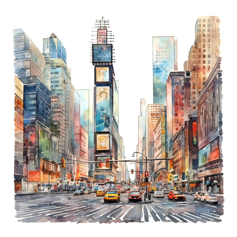 New York Tour Fabric Panel 12