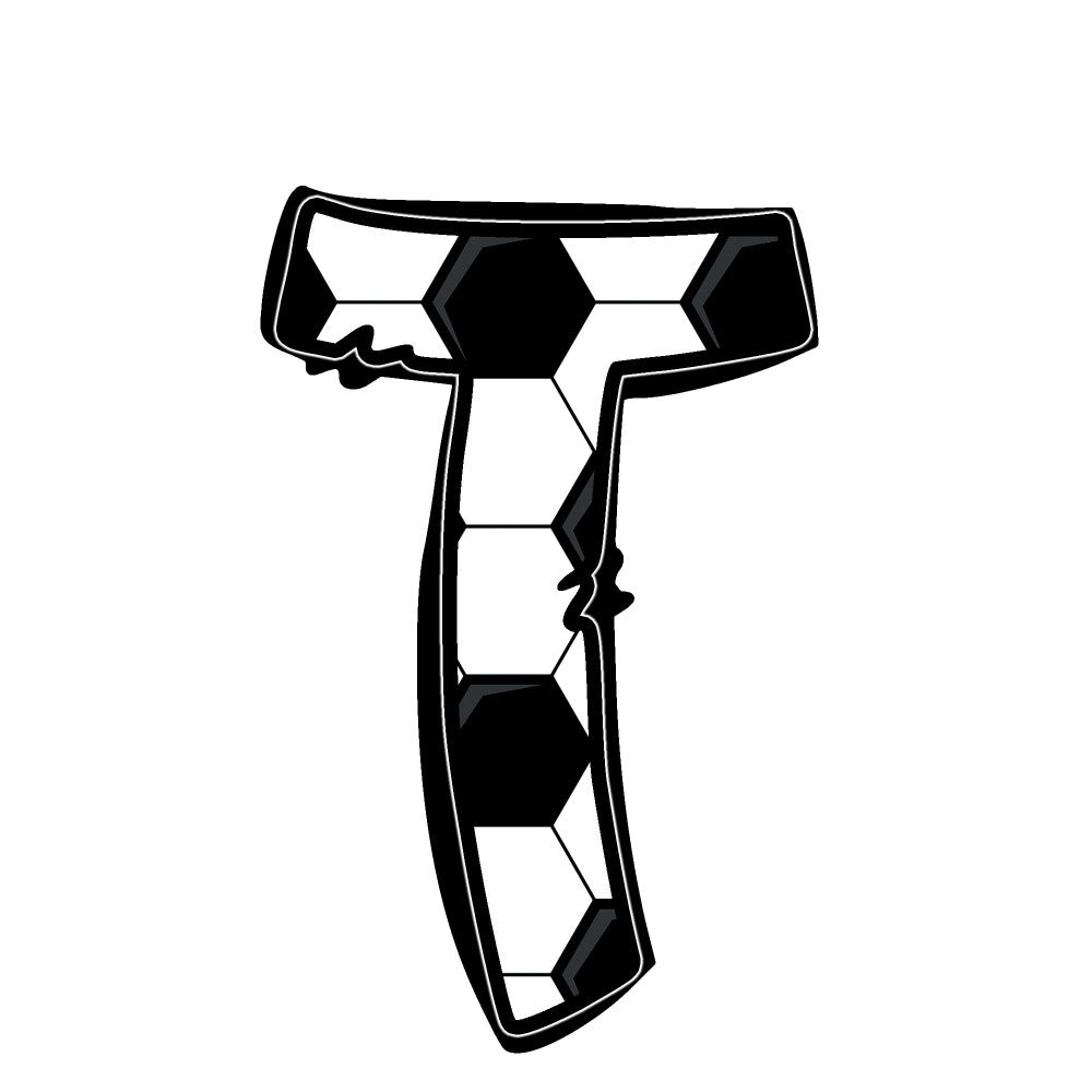 Soccer Alphabet Fabric Panel 19