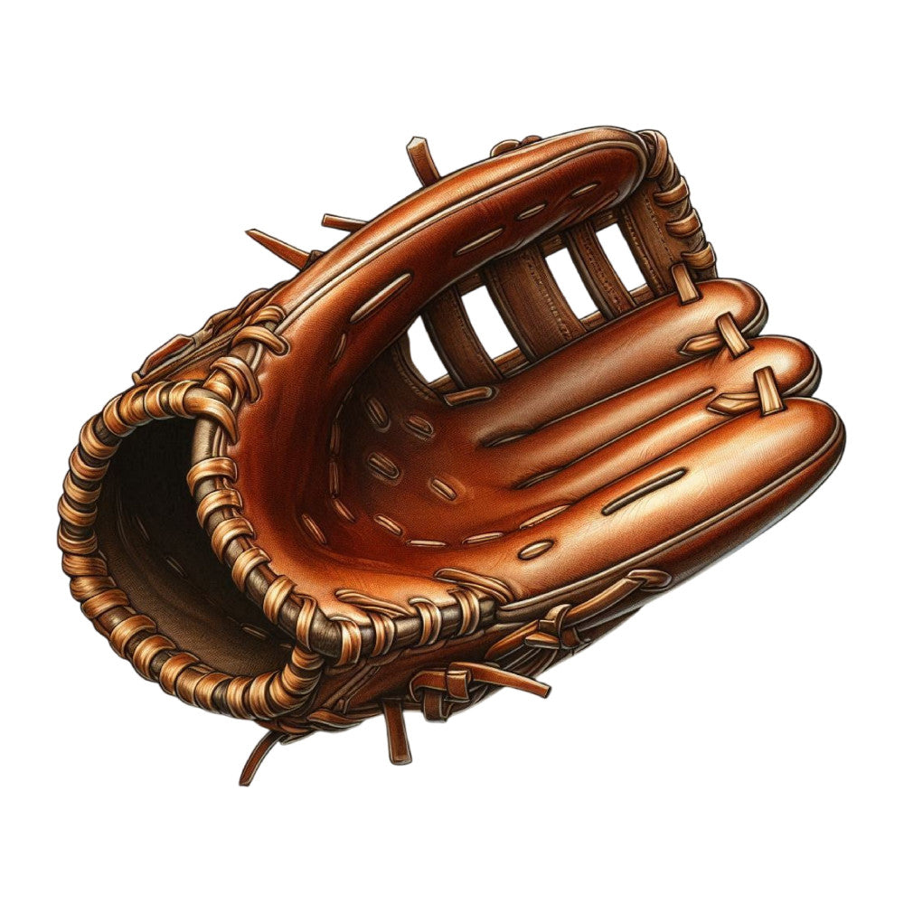 Watercolor Softball Fabric Panel 5