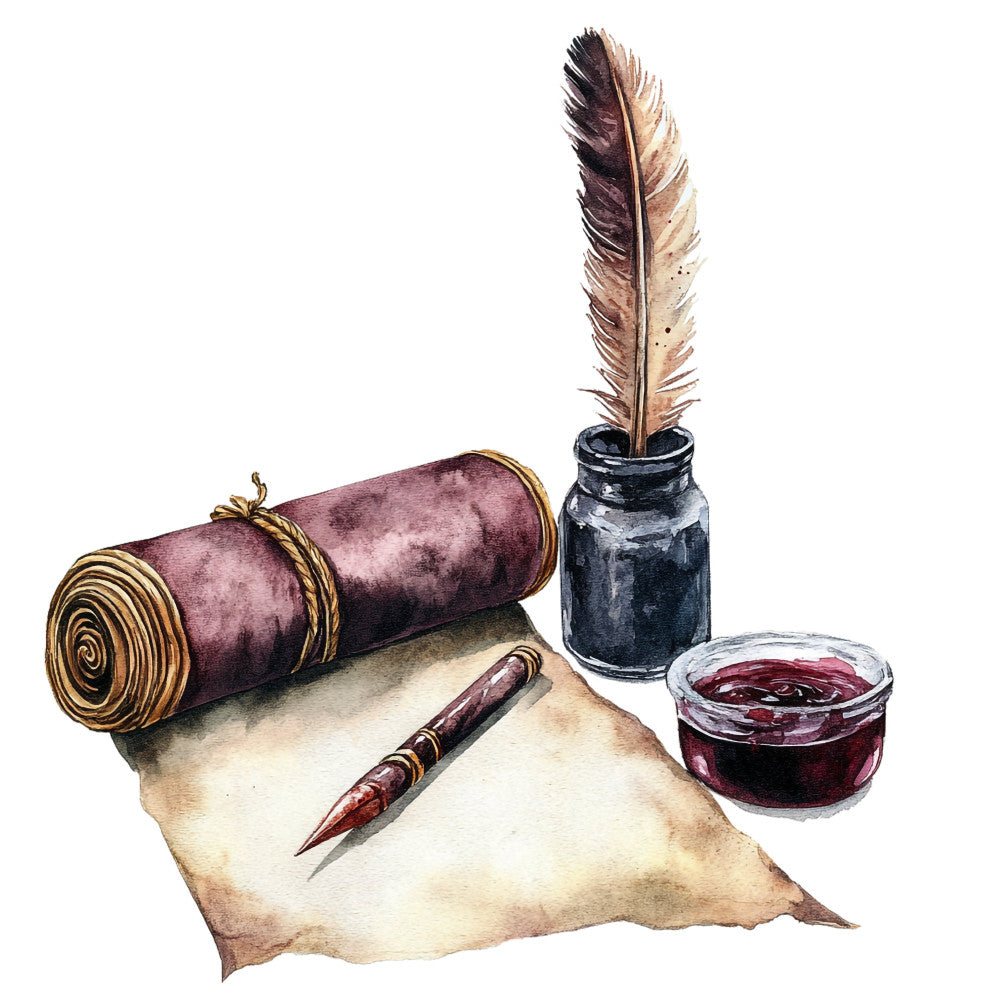 Dark Academia Fabric Panel 21
