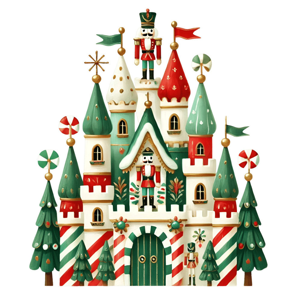 Nutcracker Ballet Fabric Panel 21