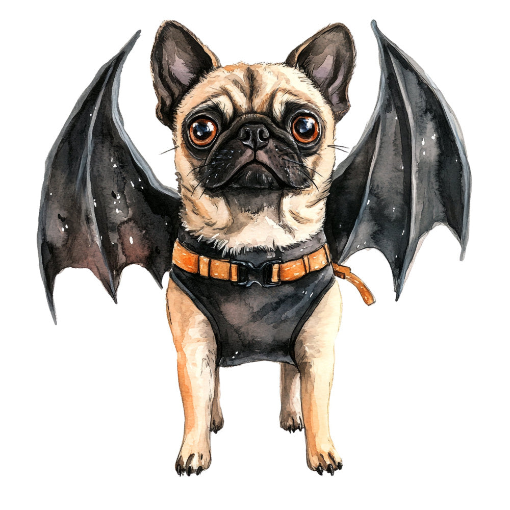 Halloween Dogs Fabric Panel 19