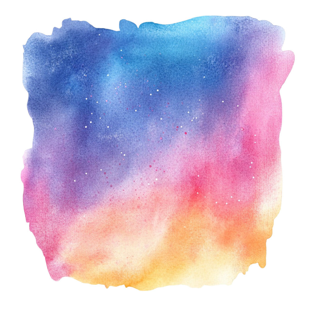 Watercolor Space Adventure Fabric Panel 20