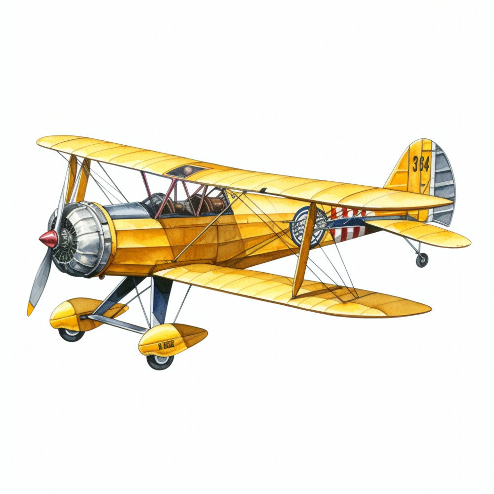 Wright Biplane Fabric Panel 11