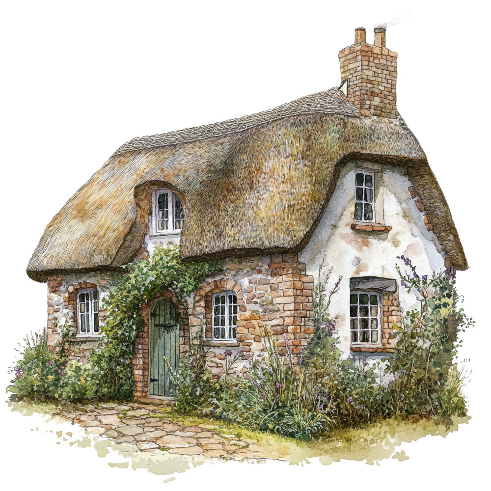 English Countryside Fabric Panel 30