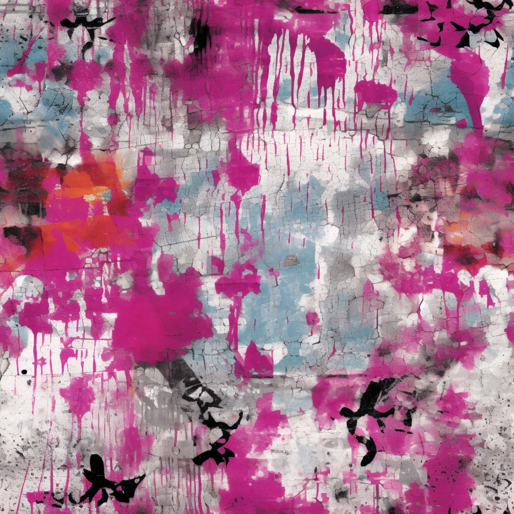 Daily Deal: Girly Grunge Plaster Pattern 11 Quilting Cotton Fabric - 45" x 1 Yard"