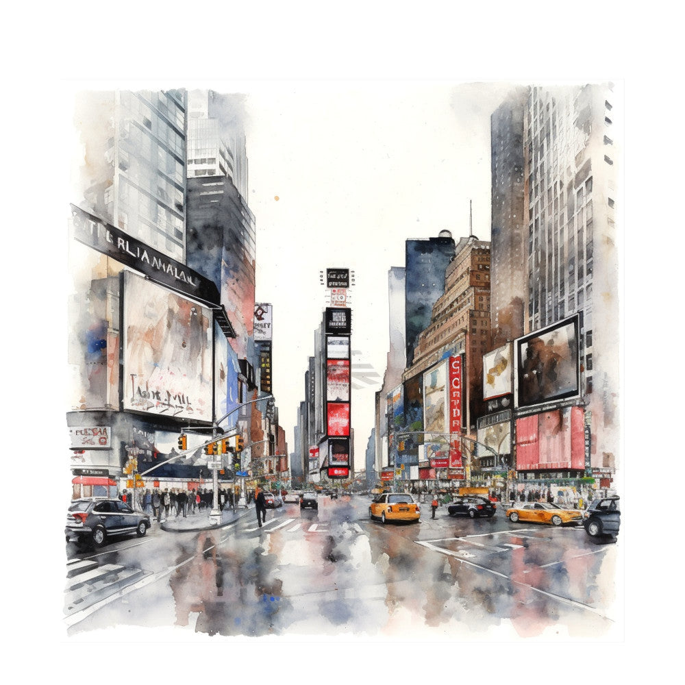 New York Landmarks Fabric Panel 9