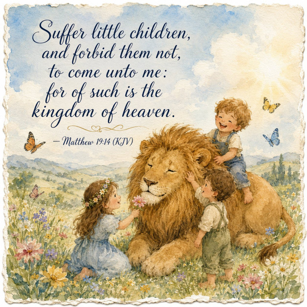 Inspirational Nursery Verses Fabric Panel 2