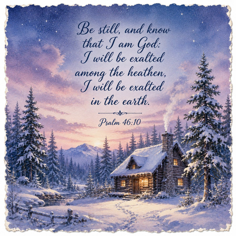 Inspirational Verses Fabric Panel 106