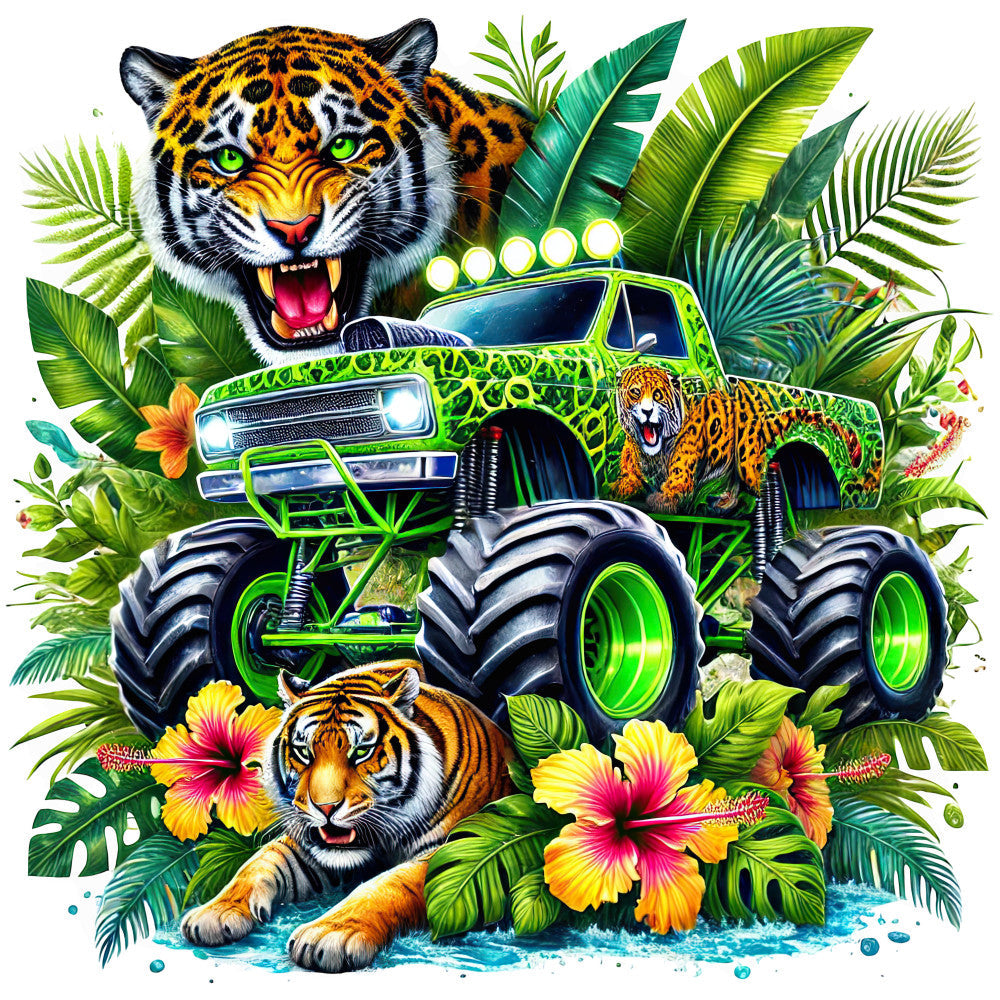 Monster Truck with Monster Fabric Panel 42
