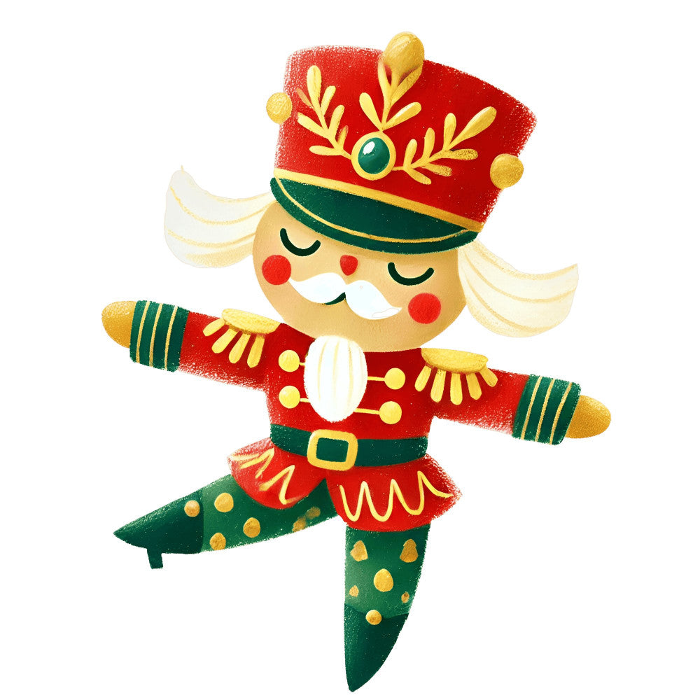 Nutcracker Ballet Fabric Panel 24