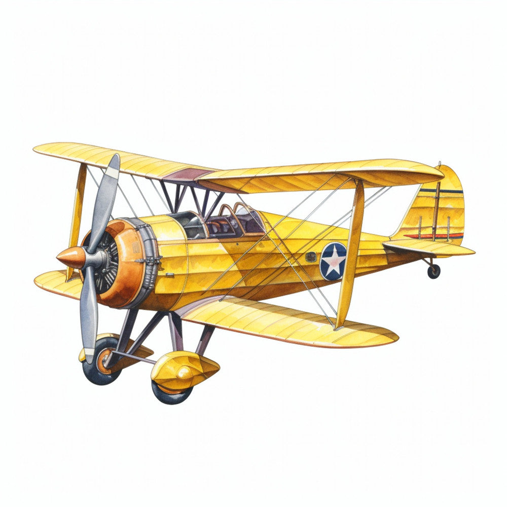 Wright Biplane Fabric Panel 14