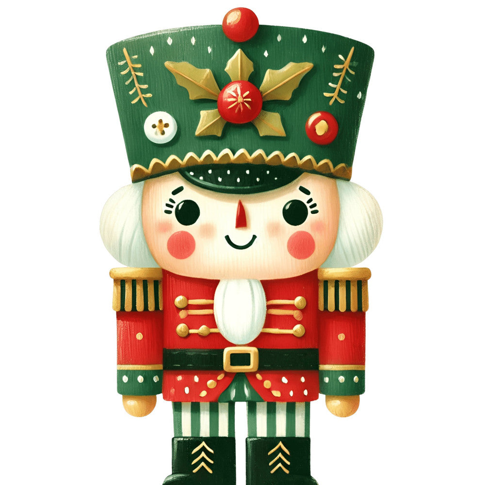 Nutcracker Ballet Fabric Panel 77