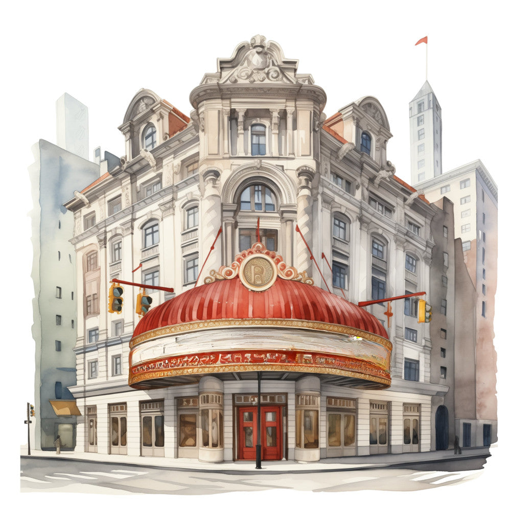 New York Tour Fabric Panel 15