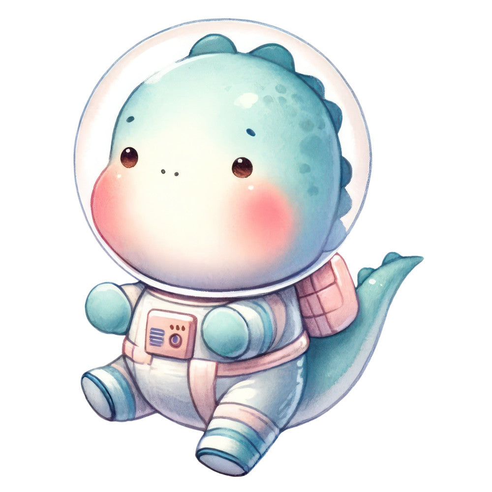 Astronaut Animal Space Fabric Panel 4