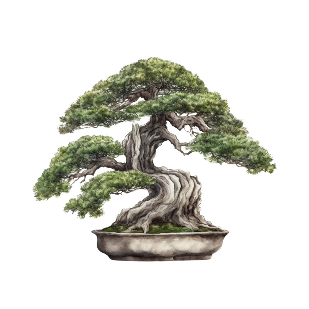 bonsai tree pattern Bonsai Tree Fabric Panel 20 – FabricMegaStore.com